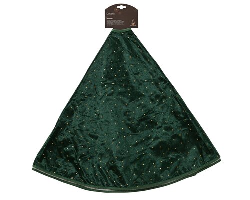 Decoris Boomrok polyester fluweel round foil - afbeelding 1