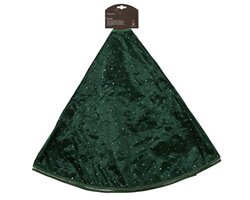 Decoris Boomrok polyester fluweel round foil