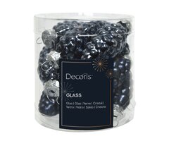 Decoris Dennenappel glas shiny,matt mix - afbeelding 1