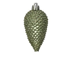 Decoris Dennenappel polystyreen gl - afbeelding 2