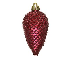 Decoris Dennenappel polystyreen glitter - afbeelding 2