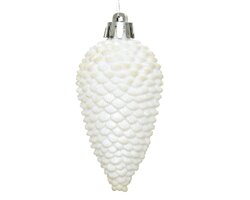 Decoris Dennenappel polystyreen glitter - afbeelding 2