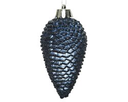 Decoris Dennenappel polystyreen glitter - afbeelding 2
