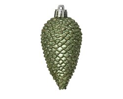 Decoris Dennenappel polystyreen rosemarijn dia4.5cm x H.8cm - afbeelding 2