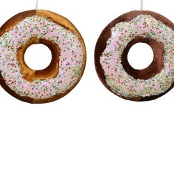 Decoris Donut pes/fluweel d3.5h19cm a2