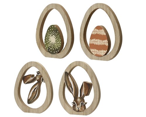 DECORIS Ei mdf l2b20.50h24cm ntrl a4