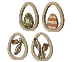 DECORIS Ei mdf l2b20.50h24cm ntrl a4