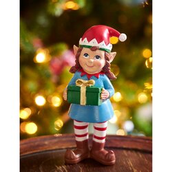 Decoris Elf polyresin 2ass - afbeelding 2