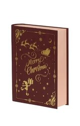 Decoris Giftbox karton l21.5b6.6h28cm ossenbloed