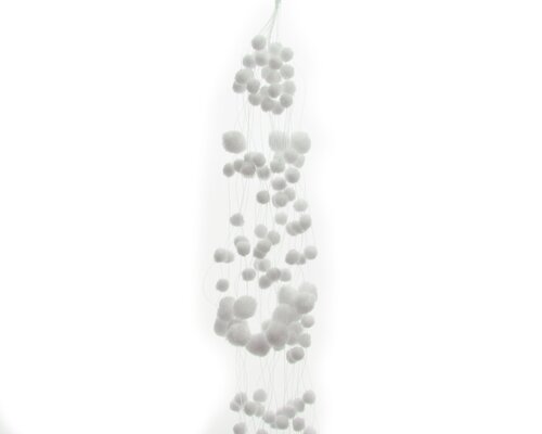 Decoris Sneeuwslinger polyester snowballs