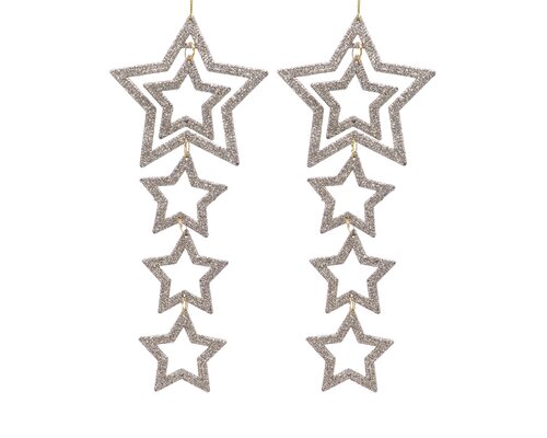 Decoris Ster plastic glitters