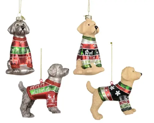 Decoris Hond glas 4ass