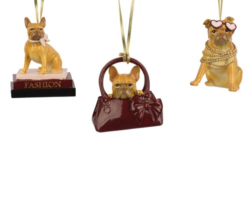 Decoris Hond polyresin 3ass
