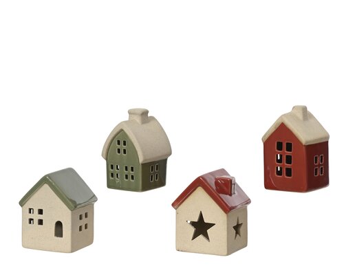 Decoris Huis keramiek house 4ass
