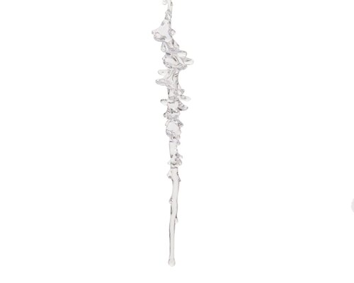 Decoris Ijspegel plastic clear clear