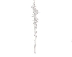 Decoris Ijspegel plastic clear clear