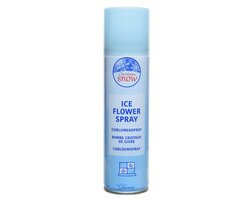 Decoris Ijsbloemspray metaal ice