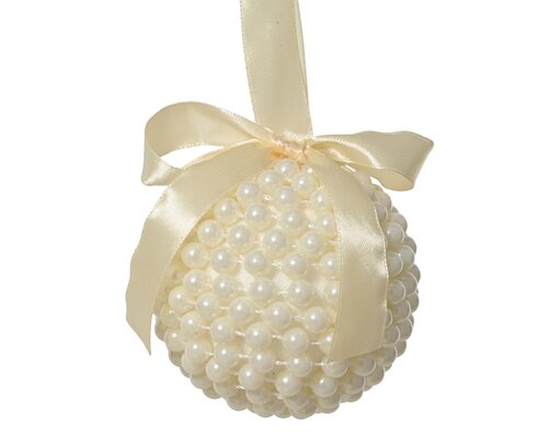 Decoris Kerstbal foam bow - afbeelding 1