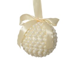 Decoris Kerstbal foam bow - afbeelding 1