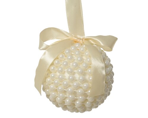 Decoris Kerstbal foam bow - afbeelding 1