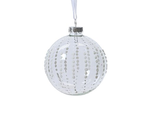 Decoris Kerstbal glas