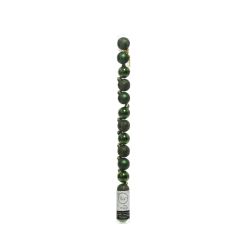 Decoris Kerstballen kunstof mix D3cm dennengroen
