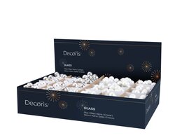 Decoris Kerstballen op draad glas shiny,matt,enamel mix - afbeelding 2