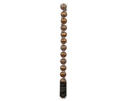 Decoris Kerstballen polystyreen enamel - matt - glitter mix - afbeelding 1