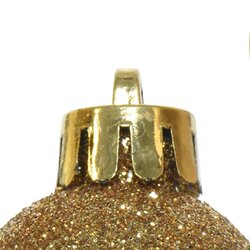 Decoris Kerstballen polystyreen shiny, glitter, matt mix - afbeelding 4
