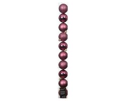 Decoris Kerstballen polystyreen shiny - matt - glitter mix - afbeelding 1