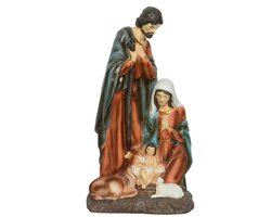 Decoris Kerstgroep polymagnesium on stone - afbeelding 2