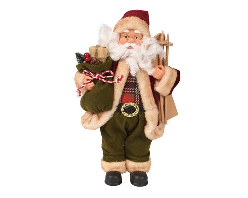 Decoris Kerstman polyester