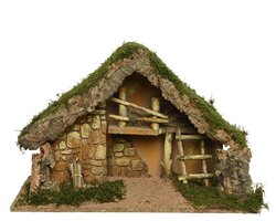 Decoris nativity house natural