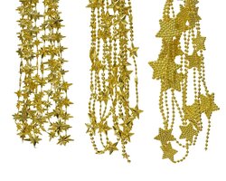 Decoris Kralenketting ster l270cm l.gd a3