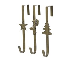 Decoris iron doorhanger 3ass brown