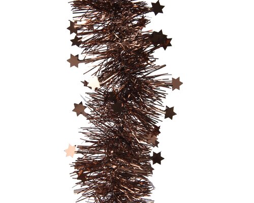 Decoris Lametta guirlande pet shiny mix of tinsel w stars