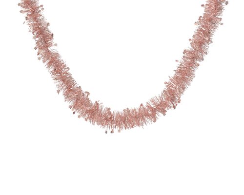 Decoris Lametta guirlande pet shiny with star tinsel