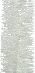 Decoris Lametta guirlande pvc diamant winterwit dia7cm x H.270cm