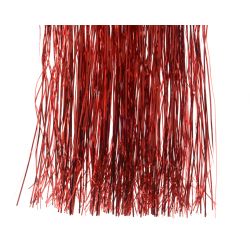 Decoris Lametta pet shiny kerstrood L.0.1cm x W.50cm x H.40cm