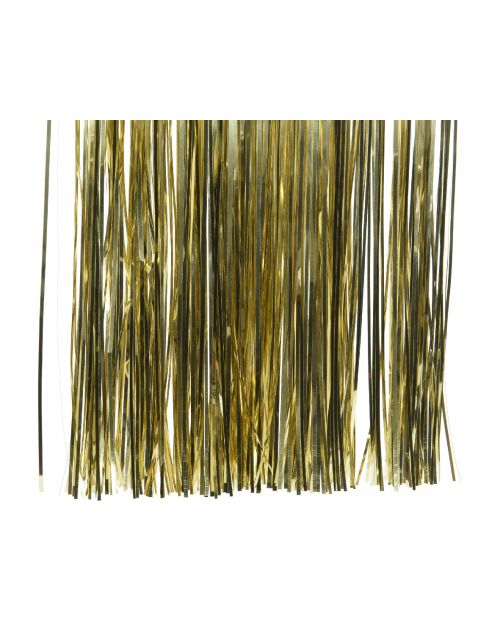 Decoris lametta vinyl glanzend H40cm licht goud