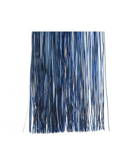 Decoris Lametta pet shiny nachtblauw L.0.1cm x W.50cm x H.40cm