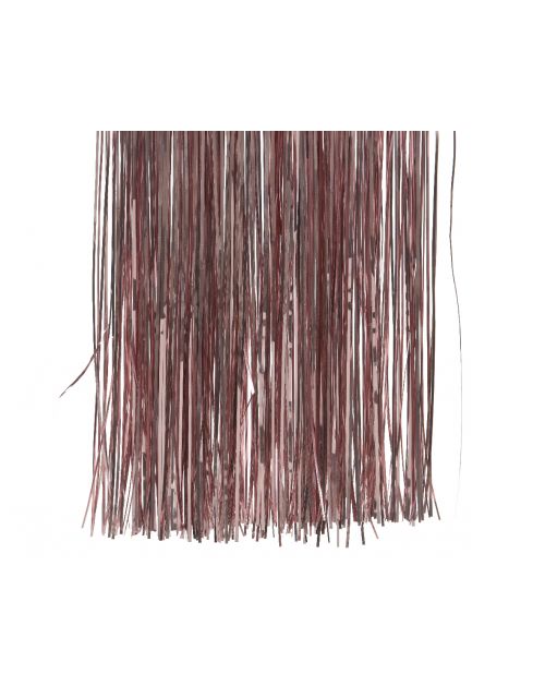 Decoris lametta vinyl glanzend H40cm velours roze