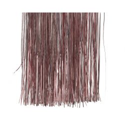 Decoris lametta vinyl glanzend H40cm velours roze