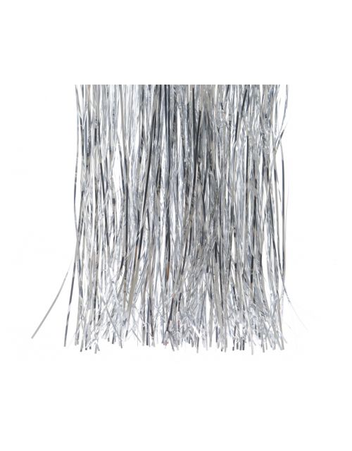 Decoris Lametta pet shiny zilver L.0.1cm x W.50cm x H.40cm