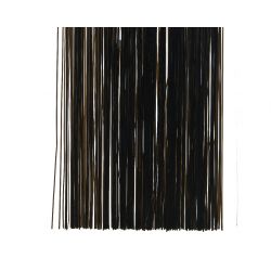 Decoris lametta vinyl glanzend H40cm zwart