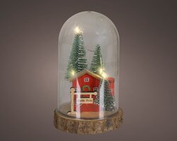 Lumineo LED cloche glas steady binnen