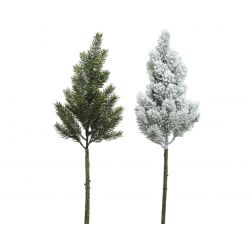 Decoris mini tree on stick h110cm 2ass