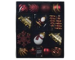 Decoris Mix box kunststof shiny, matt,glitter glitter mix - afbeelding 1