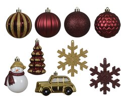 Decoris Mix box kunststof shiny, matt,glitter glitter mix - afbeelding 2