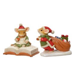 Decoris Muis polyresin 2ass